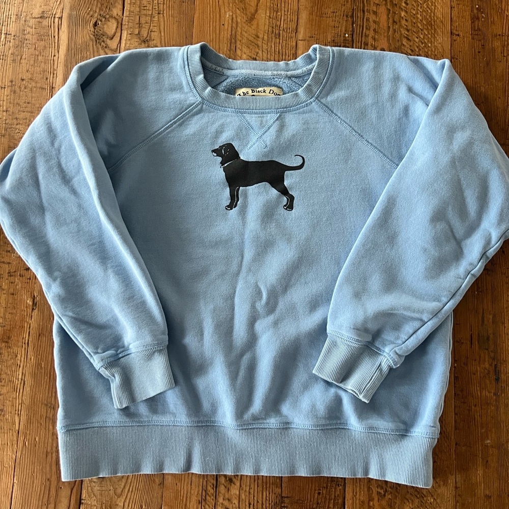 The Black Dog Light Blue Crewneck